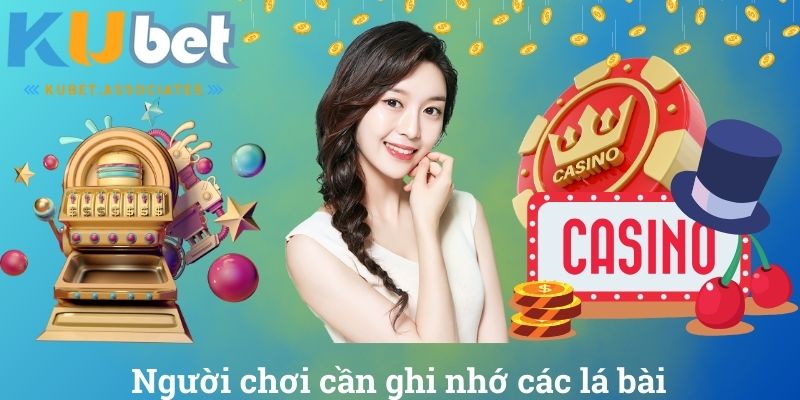 Người chơi cần ghi nhớ các lá bài